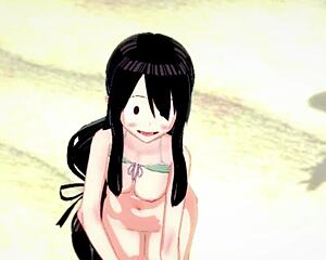 Tsuyu Froppy Wants Beach Sex in Bikini