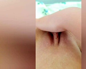 Cute Girl Shows Sexy Legs Then Masturbates Wet Hole