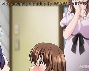 Hardcore hentai featuring big tits and anal action