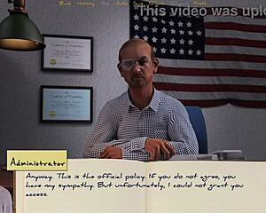 Bound to College 01 - Meeting my new gay roommate in tight outfit