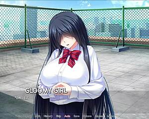 Anime Girl's Huge Tits Grabbed in Bully Bribe Ep1