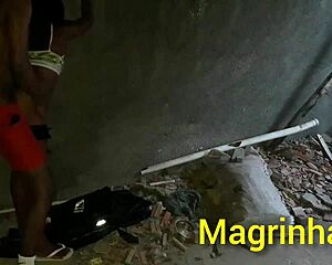 Wild Anal Action in Abandoned Favela House with Skinny Teen and Hung Stud