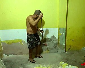 My husband's construction worker seduces me with his skills