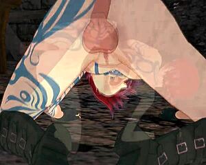 Sex With Tattoed Lilith - 3D Hentai