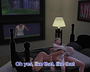 Grandfather visits the bride during wedding preparations