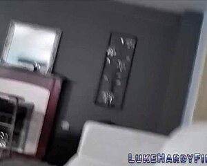Alt slut in POV sucking Luke Hardy with toys 😈