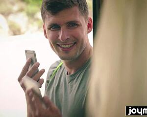 Cheating Babe Caught Licking Boyfriend's Big Cock