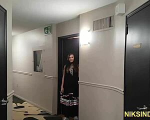 fair-skinned woman gets fucked by desi black dick in pussy and ass