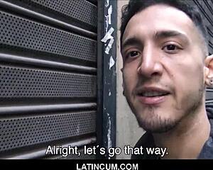 Straight latino boy offered cash for gay sex pov