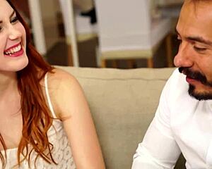 Santiago Axxxteca and Nataly Gold slam big-ass Prague guest Charlie Red