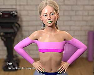 Muscle worship and rough sex in Shadow’s fitness fetish cartoon