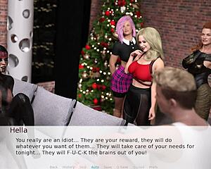 Let's play the night before Christmas with shaved fun