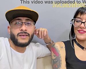 Beautiful tattooed girl gives INCREDIBLE DEEPTHROAT BLOWJOB