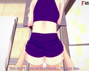 Ino Yamanaka Gives Titjob and Gets Fucked Hard by Naruto in Wild Cartoon Action