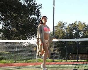 Stockinged MILF Dines On Dick!