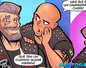 Br69 Road of Sex Leaves Young Guy Bare and Used