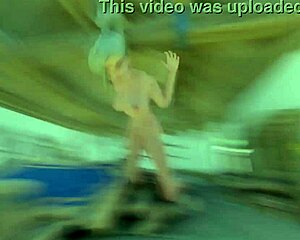 Mercy Outgrows Blizzard World Spawn in Kinky Crossdressing Scene