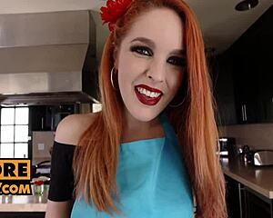 POV Screwing Dirty-Talking Spanish Slut Amarna Miller In Missionary And Cowgirl Positions.