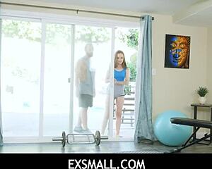 exsmall 18+ - brad newman pummels lily glees tight wet coochie