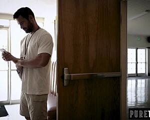 Cheating Gym Teacher Drills His 18yo Student Deep