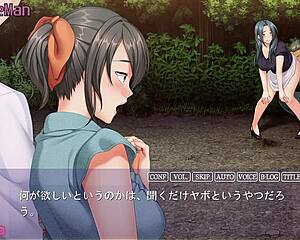 i hear the wife moaning through the wall as hiroto creampies her outdoors