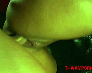 Watch big tits sluts in hardcore anal threesome!