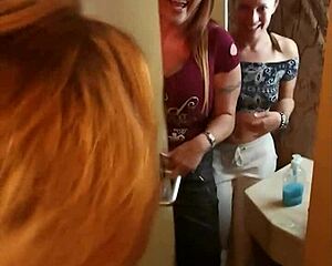 This Nasty Couple Got Caught Fucking Hard in a Public Toilet