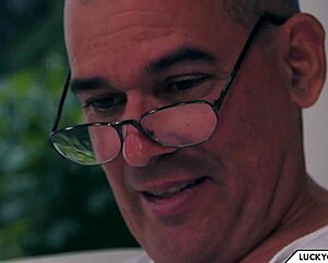 she says, 'i love supporting grandpa with my tight pussy every day.'