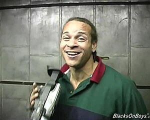 watch gay interracial threesome banging