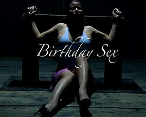 busty girl enjoys extreme naked game with jizz and cock