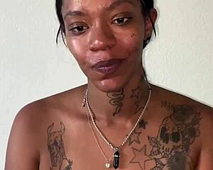 Sexy chick interviews then deepthroats monster cock