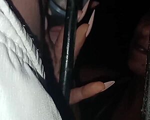 Wife Sneaks Milk Into Pussy For Husband's Prison Birthday