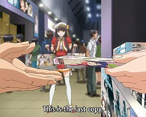 Hentai - Sneakily Fingering My Step Sister in Public with Subtitles. So Risky!