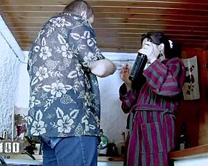 Horny French Slut Shannya Tweeks Gets Fingered and Banged in Butt.