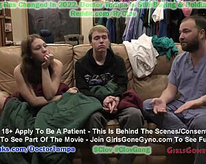 Pregnant Nova Maverick Finds Sex Toy in Doctor's Office and Masturbates Wildly