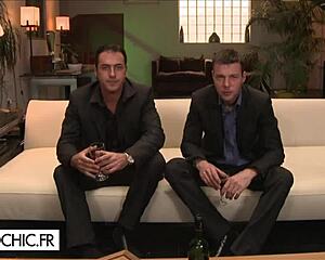 Busty Black Angelika Takes on Two Men for Hardcore Action. Her Heels Stay On During Wild Doggystyle!