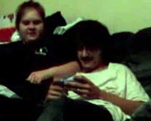 wife deepthroat husband dick then get fucked & pussy creampie