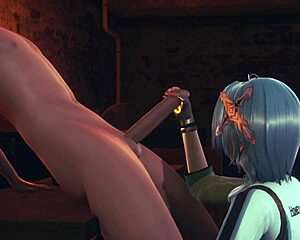 Hey Eula, giving handjobs and getting banged in Genshin Impact hentai?