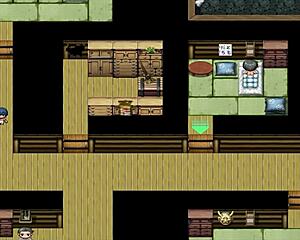 natsuki-chan jerks big cock in hentai game