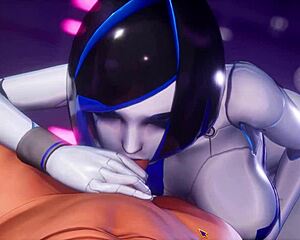 Hot robot sucks in space 😏