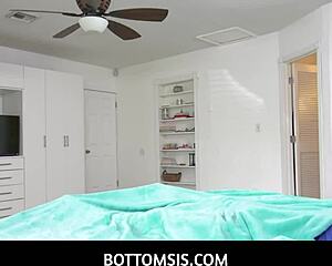 stepsister surprises stepbrother with secret encounter - riley jean