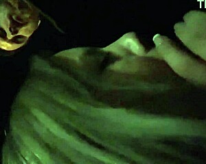 Intriguing Gloryhole sex leads to a daring cum walk outside.