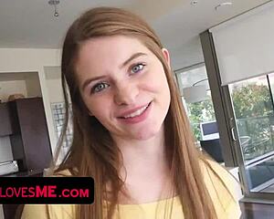 Stepsister’s Mouth Gets Spunked After Hardcore Interracial Cock Play