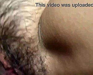 Hey, wanna see today's cumshot up close with my hairy wife?