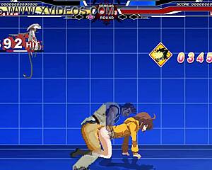 Dongwan battles rinne in intense anime showdown