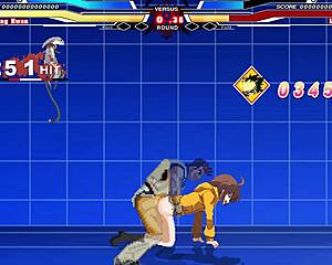 Dongwan battles rinne in intense anime showdown