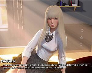 3D animated porn game with commented gameplay, new release