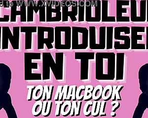 2 burglars take twink in double penetration