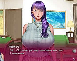 Milf tutor in anime gets slammed with alternate creampie ending