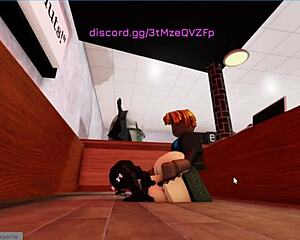 Cheating Roblox girl rides massive black cock hard